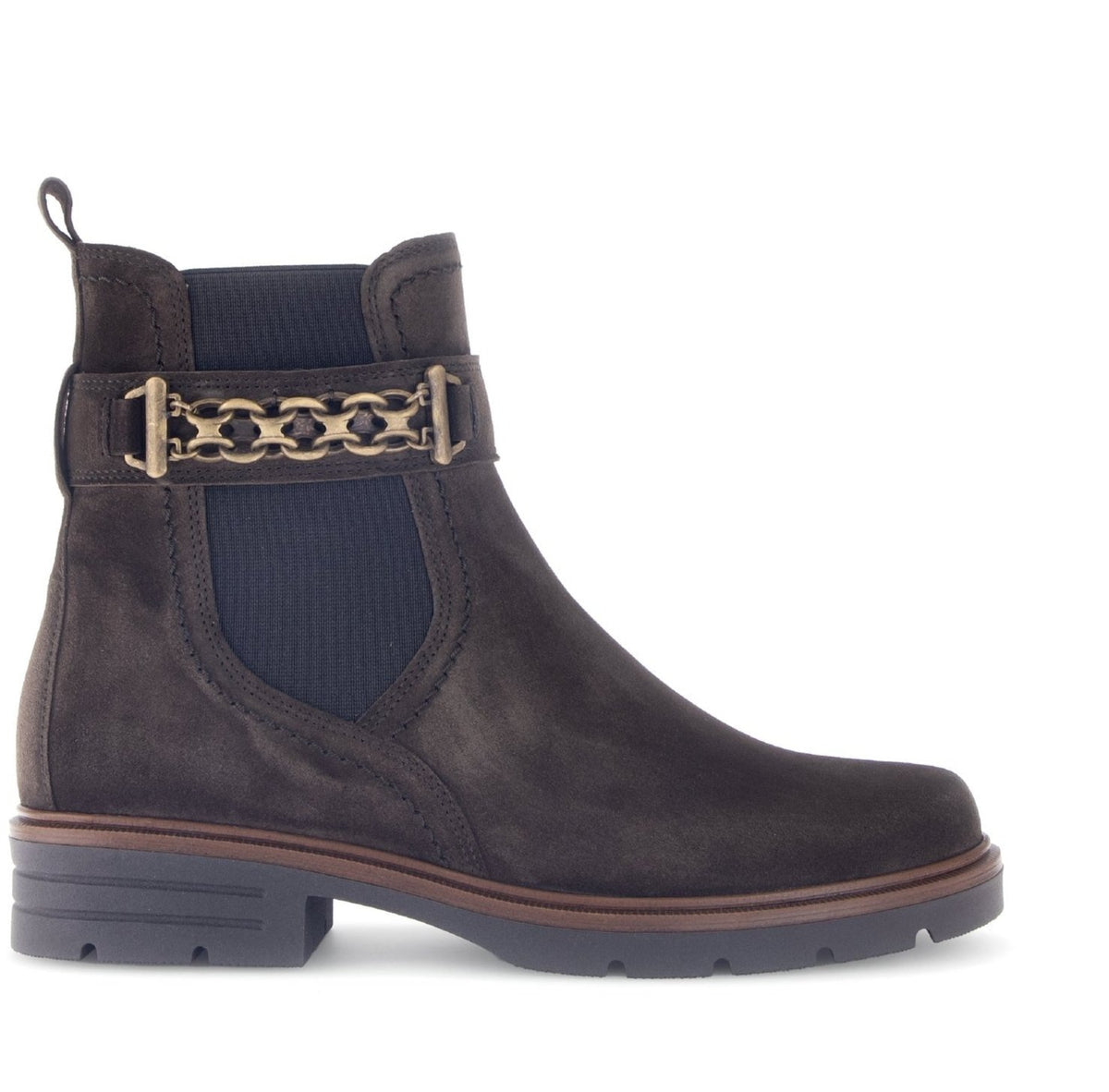 Thea Brown Ankle Boots