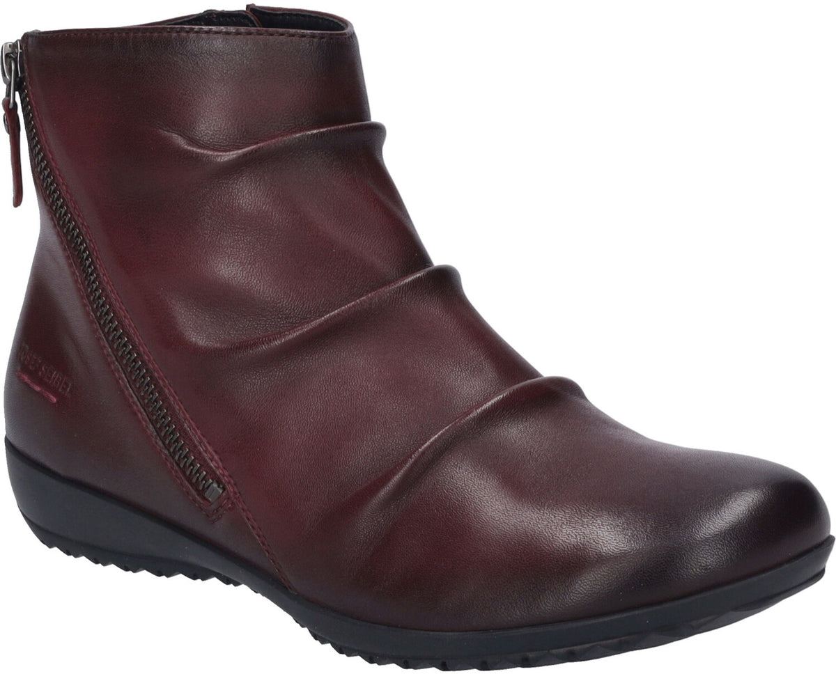 Naly 61 Bordeaux Ankle Boots